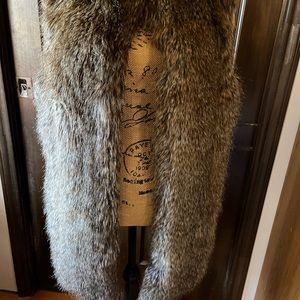 Faux Fur & NonLeather Vest